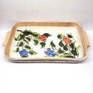 Vintage Gail Pittman 1997 Vivaldi Casserole Dish Southern Baking Serving Signed